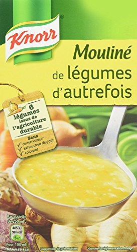 Soupe Mouliné de Légumes d'Autrefois Knorr 1 L texture onctueuse et rustique