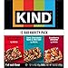 KIND Nut Bars, Cranberry Almond, Dark Chocolate Nuts & Sea Salt, and Dark Chocolate Cherry Cashew, Healthy Snack Bars, Gluten Free, Low Sugar, 4-6g Protein, 12 Count