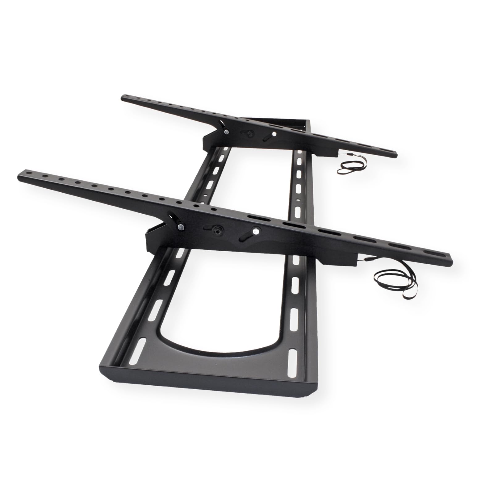 VALUE Supporto da parete per TV, 80 mm, inclinabile, 304,8 cm, 120 kg, nero