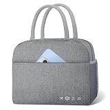 KUBYA Lunch Bag Lunch Box for Women Men Insulated Reusable Lunch Box for Adult Lunch Tote Bag Lunch