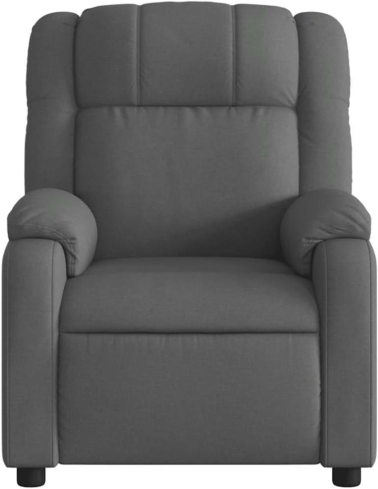 vidaXL Massage Recliner Chair Dark Grey
