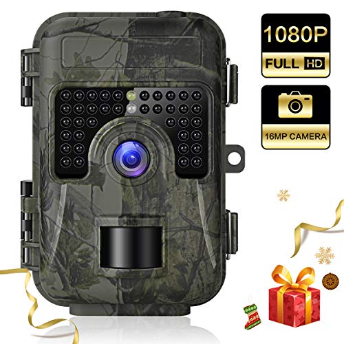 UncleHu Trail Cameras with Night Vision Motion Activated Waterproof Game Camera 16MP 1080P