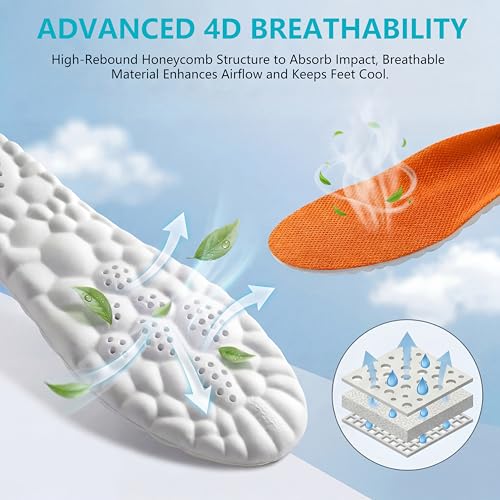 Plantillas absorbentes 4D Cloud Shock para hombre y mujer miniatura 6