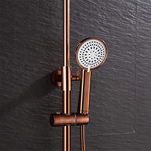 Ensemble de douche anti-calcaire en aluminium spatial pour pression d'eau stable - 3