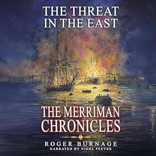 The Threat in the East Audiobook By Roger Burnage cover art