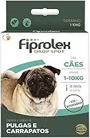 Ceva - Fiprolex Drop Spot Antipulgas para Cães até 10kg - 0,67ml