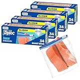 Ziploc Slider Bolsas para congelador con nueva tecnología Power Shield