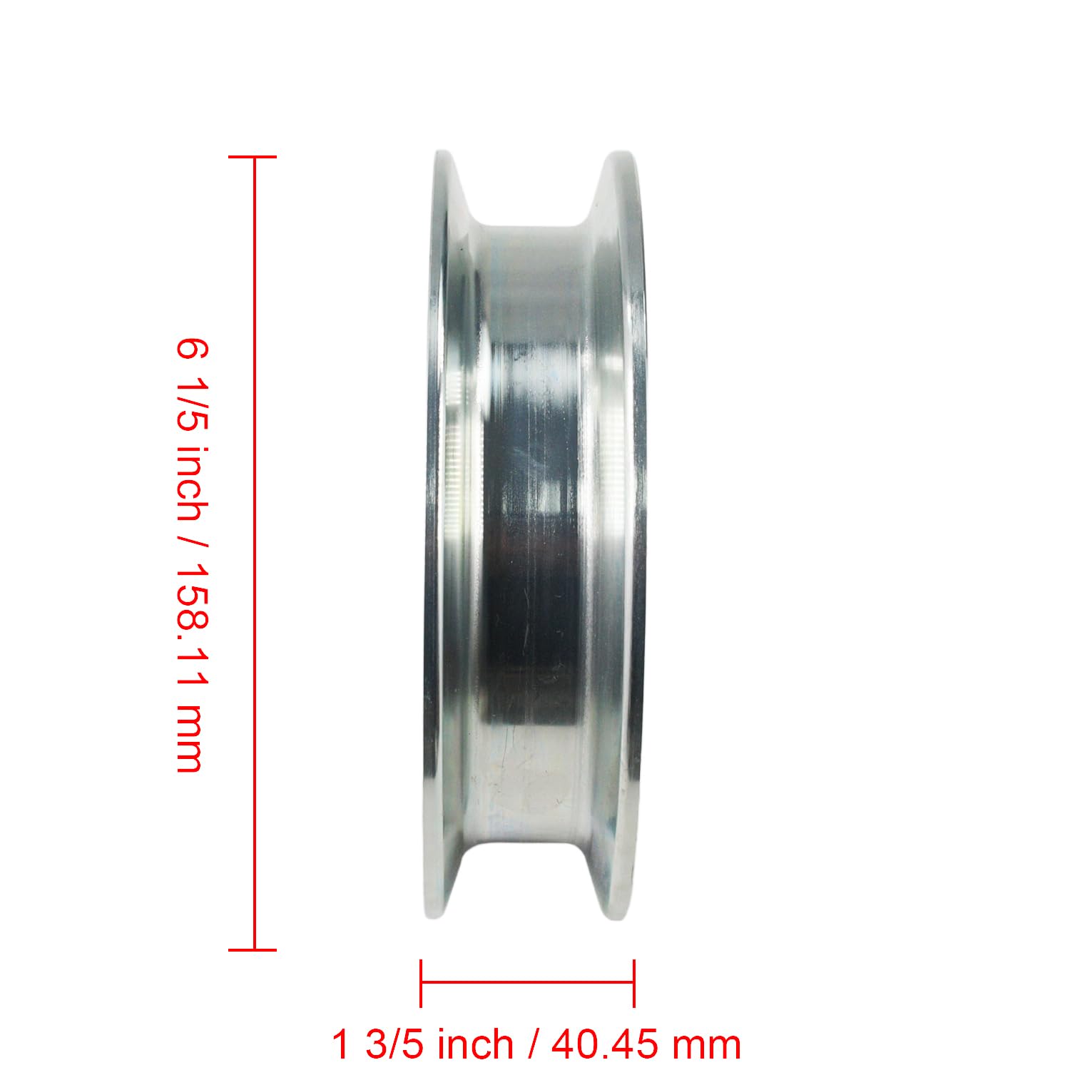033-8050-00 039-6945-19 Poulie de renvoi compatible avec les tondeuses Bad Boy HD 42", 48", 54", 60", MZ Rambler 42", MZ Magnum 48", 54" MZ averick 121 .9 cm 137,2 cm 152,4 cm