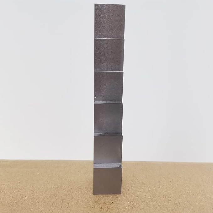 Bloque de Calibración de 6 Pasos para Medidor Ultrasónico Acero 304 miniatura 2