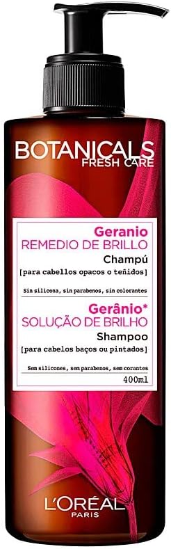 L'Oreal Paris Botanicals Brightness Remedy for Opaque or Dyed Hair Shampoo - Gloss Remedy