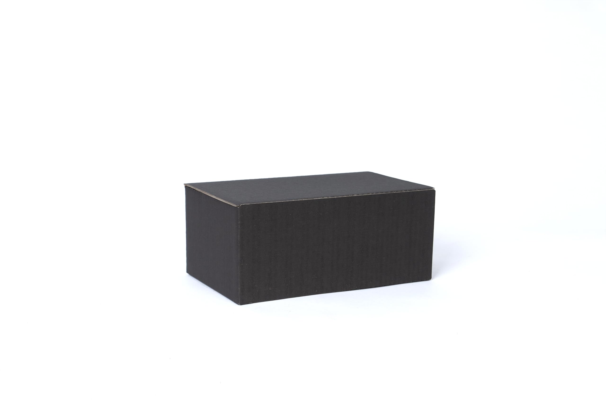 100 Stück Maxibriefkartons 250x150x100 mm Innenmaß Maxibrief Versand Post Faltschachtel 1-Wellig Fefco 426 Schwarz Postkarton Versandschachtel Paket Päckchen Versandkarton warensendung