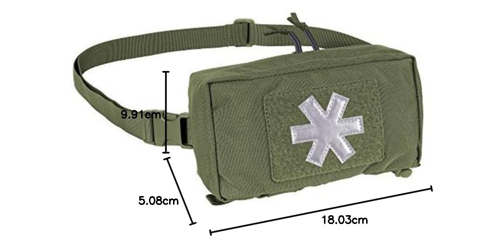 HELIKON-TEX MODULAR INDIVIDUAL MED KIT® - Bolsa de transporte (02-Oliv)