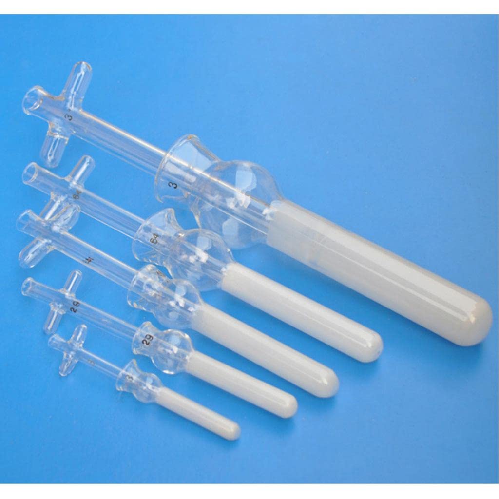 misppro 0,5 ml-15 ml vidrio Dounce Tenbroek Cell Tissue Grinder Mortero Homogeneizador – transparente, 0,5 ml