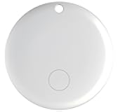 Key Finders, Luggage Tracker Tag for Keys, Wallet, Suitcase, Bicycle, Replaceable Battery, IP67 Waterproof, Works with Find My (iOS only)