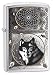 Zippo Lighter: Wolf Dreamcatcher - Brushed Chrome