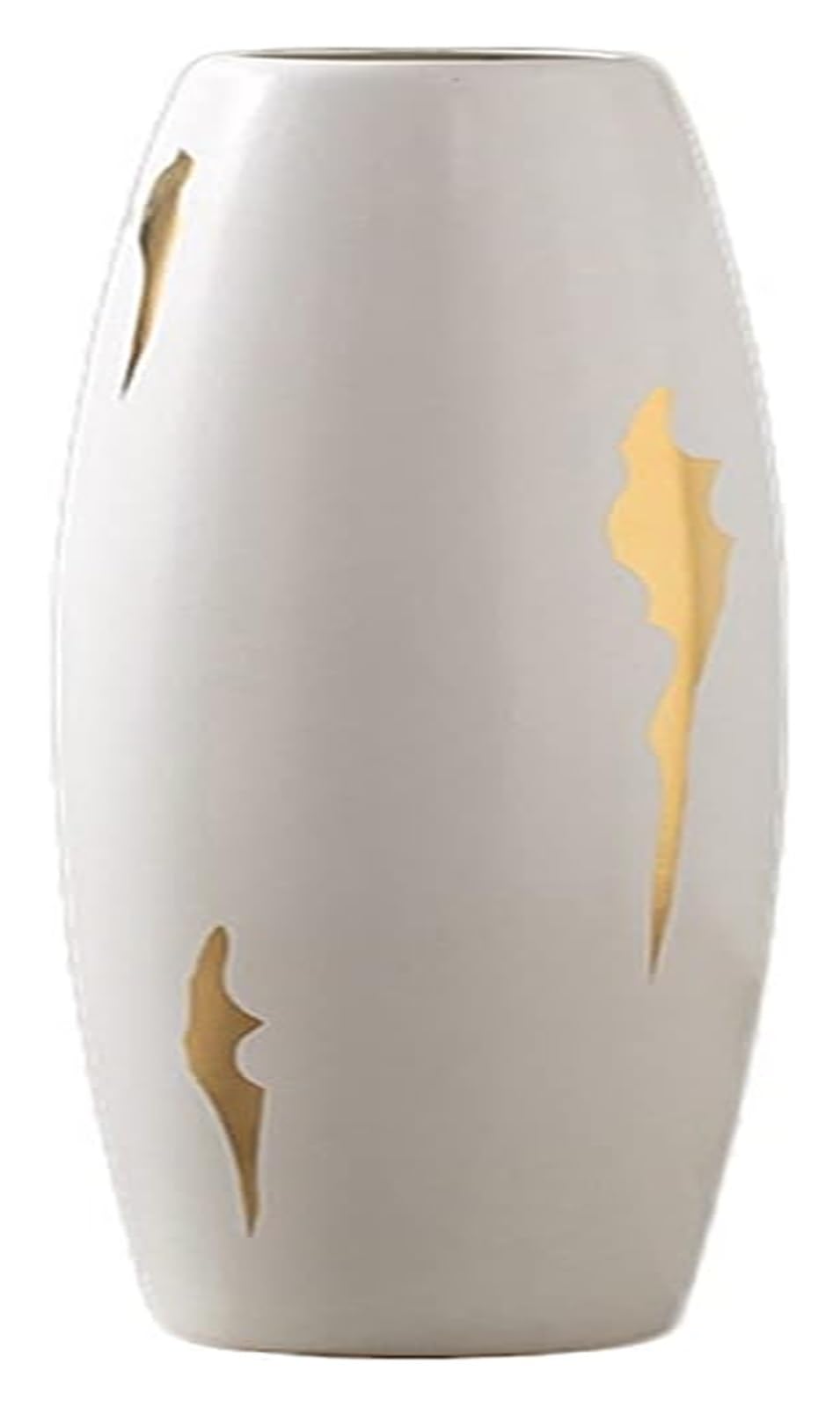 SnamicE Vase Tabletop Vase Light Ceramic Floor Vase Dried Flower Decoration Living Room Decoration,Height 60cm