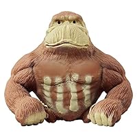 Squishy Monkey Decompress and Squeeze Stress Toy, Cute as Animal Styling Stress Relief Stretchy Toys, Elastic and Soft Fidget Toy as Gift for Children and Adults Birthday