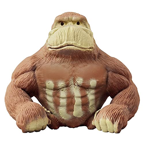 Tiefenets Squishy Monkey Toy, Stretch Gorilla Toy, Decompress and Stretch Stress Relief Toys, Cute as Animal Toys, Stretchy Gorilla Action Figure for...