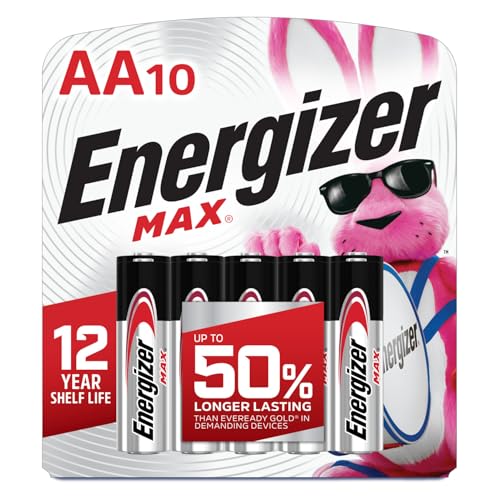 Image of Energizer AA Batteries, MAX Double AA Battery Alkaline, 10 Count