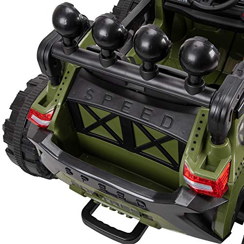 Huffy Kids Battery Powered Ride On Car Fortress W/ Lights, Sounds & Mp3 Player #TOP1