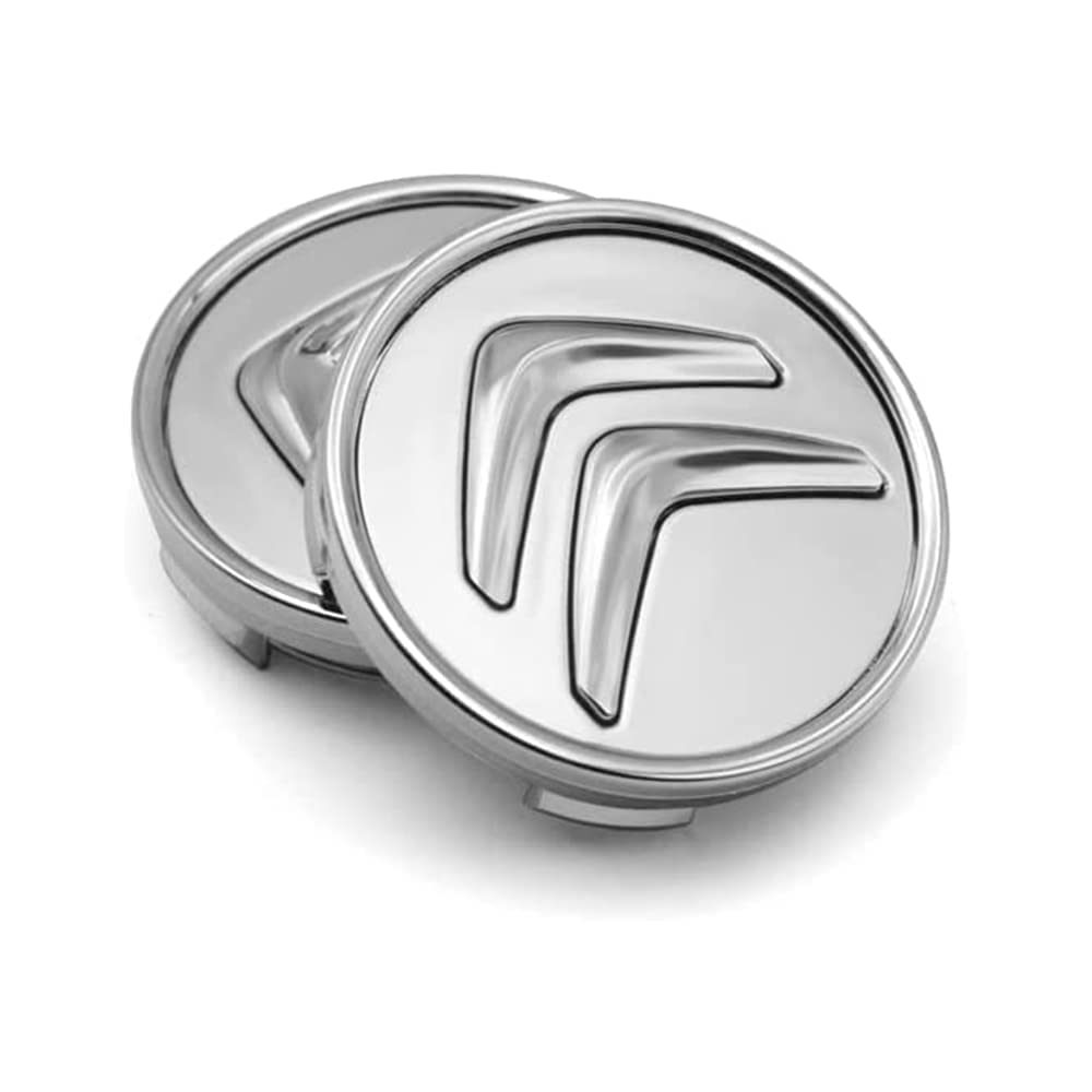 SANSANS - Autocollants Centre Jante Citroën 56mm | Protection + Style | Anti-Rayure, Easy à Coller