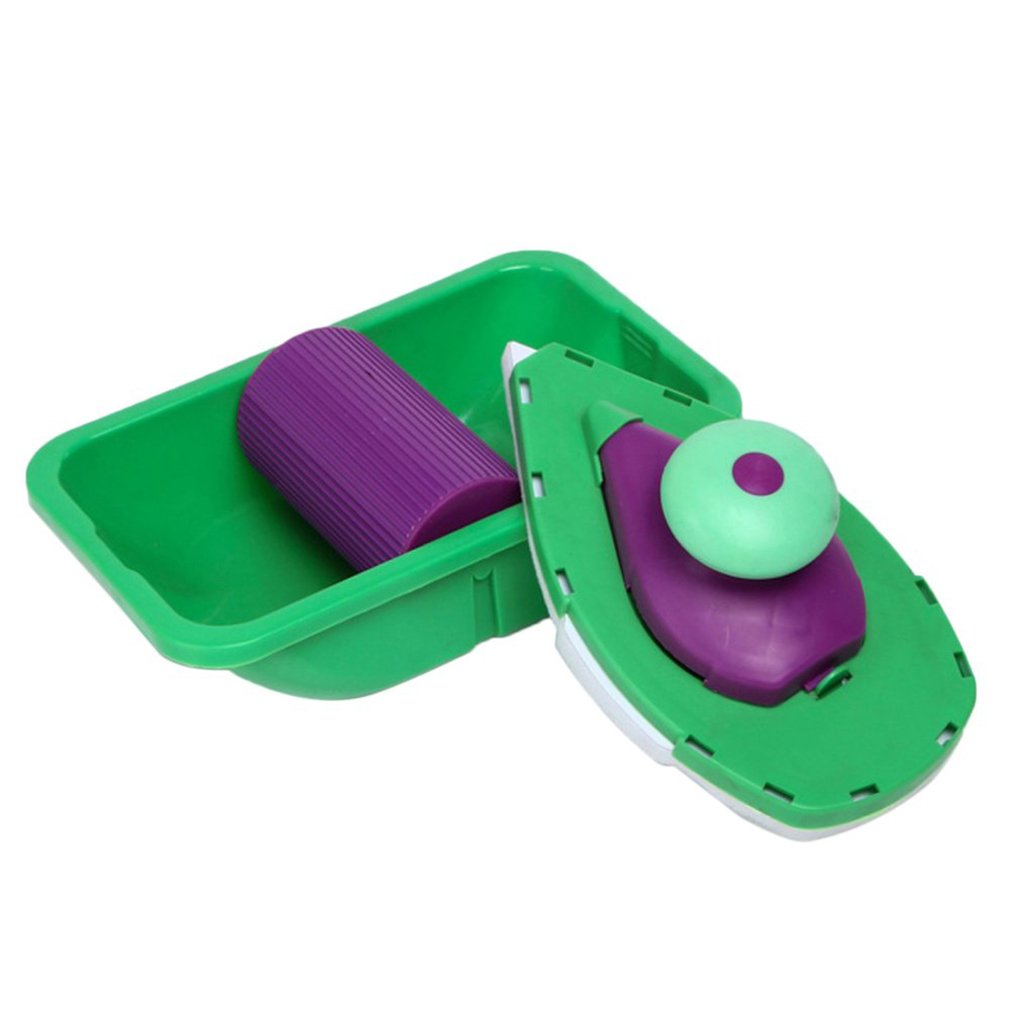 rongweiwang Point & Paint Easy Paint Pads Point Painting Painter Set Kit Roller Tray Multifunction Tool and Sponge Set Kit Household DIY Painting Kit