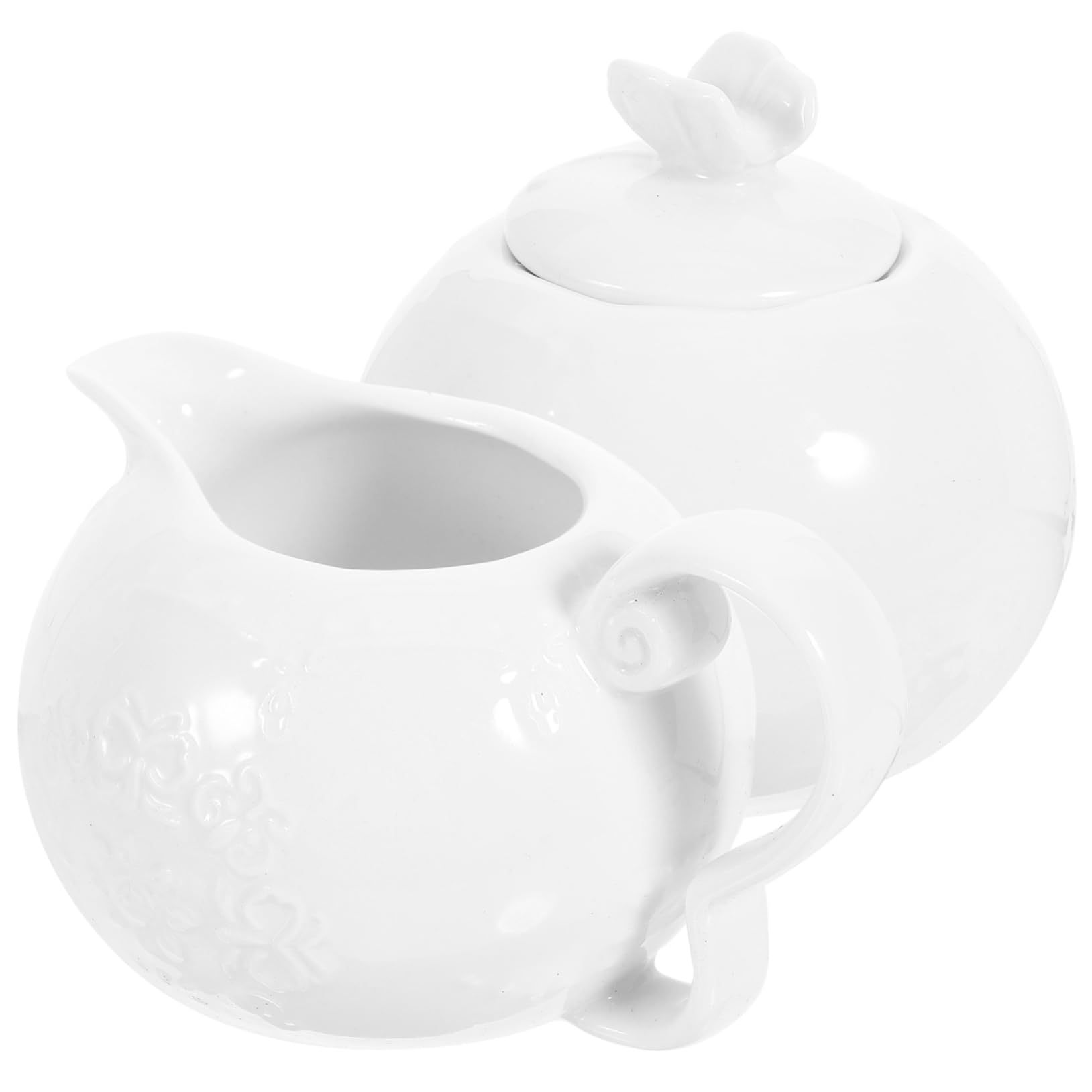 Amazon.co.jp: WATIIFUFU 1 セット ミルクジャグシュガーボウルセット