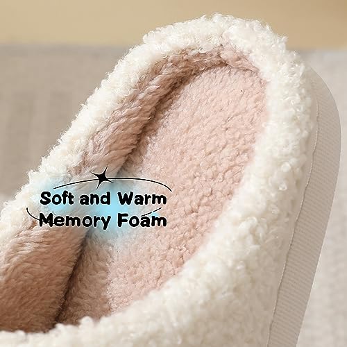 FAYUEKEY House Slippers for Women Fuzzy Mens Fruit Series Strawberry Memory Foam slippers Bedroom Shoes2