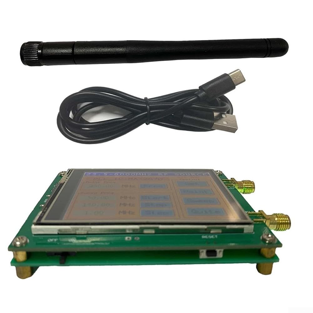 MAX2870 Generador de señal RF 23.5MHz-6GHz Pantalla táctil