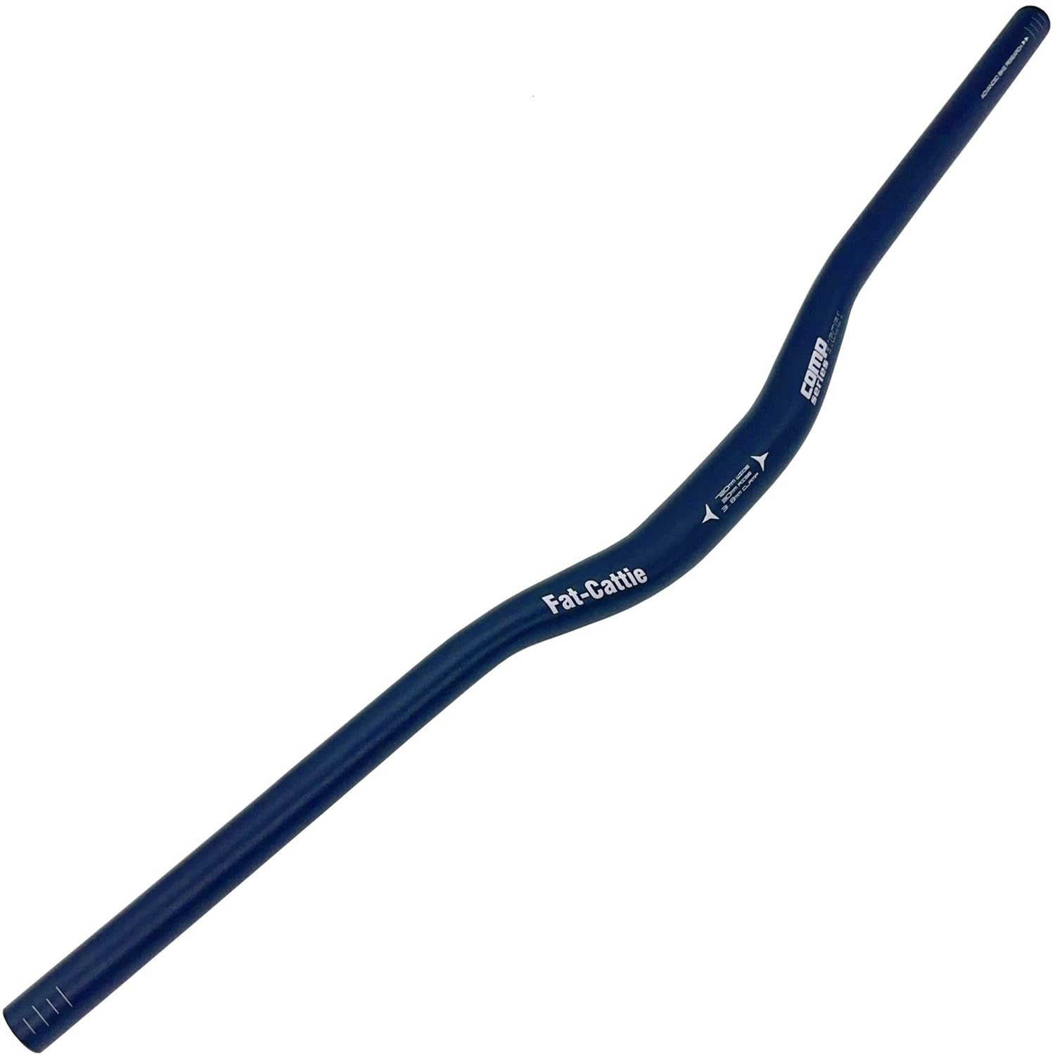 Mountain Bike Handlebar, Aluminum Alloy MTB Bar, 31.8mm Diameter, 720mm Wide, Black