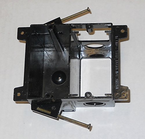 Arlington LVD2 Combo Power and Low Voltage Box New Work, Black, 5-Pack5