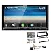 Produktbild Kenwood DMX8020DABS 2-DIN DAB Autoradio WiFi CarPlay Android Auto passend für Volkswagen VW T5 Transporter 2003-2015 rechtwinklig, schwarz inkl Canbus