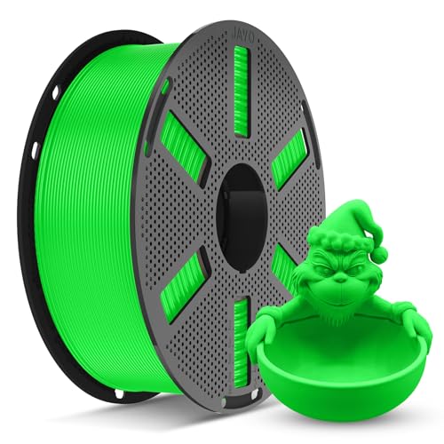 Image of JAYO Green PLA 3D Printer Filament 1.75mm 1.1kg Reusable Spool | ±0.02mm Accuracy, Tangle Free, Vacuum Sealed, Smooth Printing, Compatible with Most FDM 3D Printers