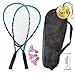 NEISER アウトドアバドミントンセット 初心者向け軽量設計 屋外でもラリーが続く 国内正規品