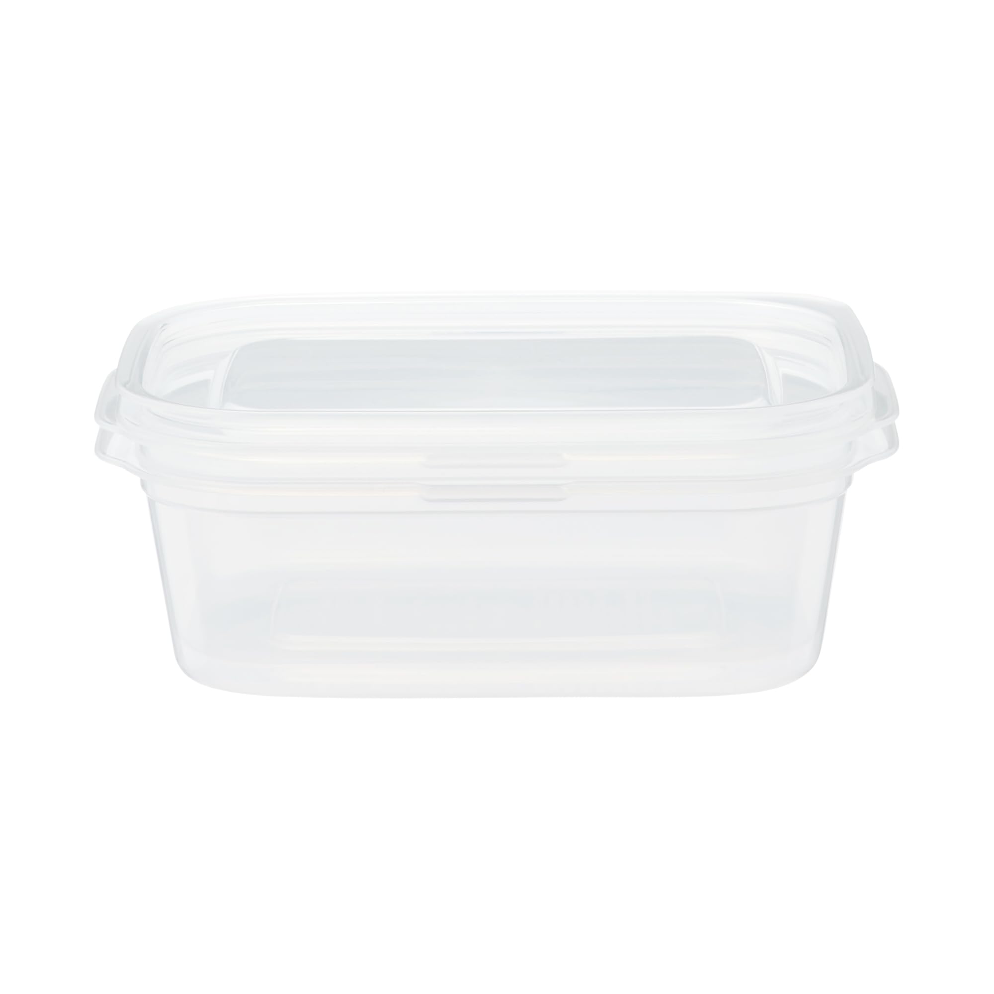 Amazon｜無印良品 蓋をしたままレンジで使えるフードコンテナ 半透明