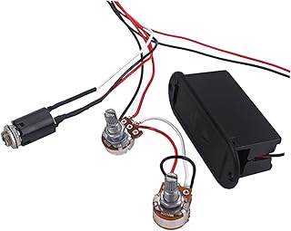 HANABASS Ecualizador de Bandas Control Arnés de Cableado Compatible Instrumentos