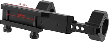 Amazon | FOCUHUNTER マウントリング 20mm 長さ調整可能 リング径30mm