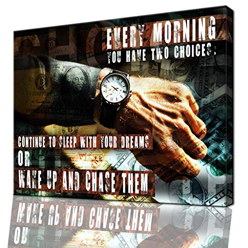 ZEJUN You Have Two Choices - Modern Success Canvas with
