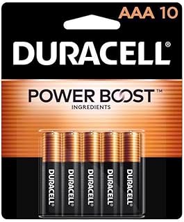 BATTRY ALK DURA AAA CD10 by DURACELL MfrPartNo MN2400B10Z