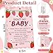 102 Pcs Strawberry Baby Shower Games Diaper Raffle Tickets with Diaper Raffle Card Box Don't Say Baby Sign Mini Clothespin Berry Sweet Baby Shower Decorations,Strawberry Shortcake Baby Shower Decorations