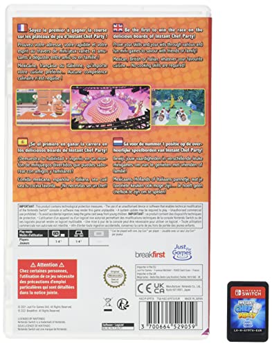 Jeu Nintendo Switch Instant Chef Party Switch Casual Jeu à télécharger - vue 4