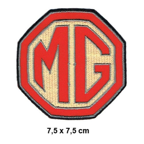 MG Morris Garages Sport Racing England MGA MGB MG Patch Sew Iron on Embroidered
