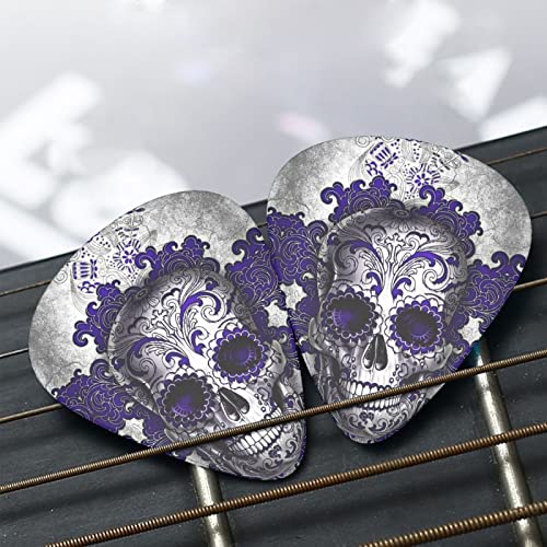 Pack de 12 médiators pour guitare Sugar Skull pour guitare électrique Guitare acoustique Diverses guitares - Les Beatles, Paul McCartney, John Lennon, RIngo Starr, George Harrison Pack de 12 médiators pour guitare Sugar Skull pour guitare électrique Guitare acoustique Diverses guitares – Image 7