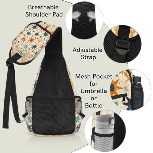 Bolso tipo bandolera unisex para viajes y senderismo miniatura 4