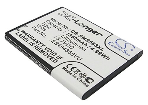 3.7V Battery for Samsung GT-S5830T, GT-S5830i, Ace, Galaxy Gio, GT-B7510, Galaxy S Mini