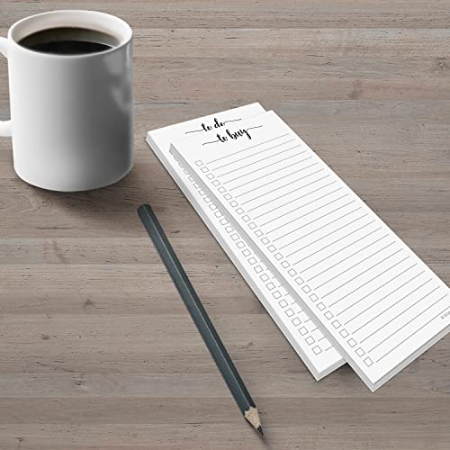 Bloc-notes To Do minimaliste 321Done carnet de notes mince pour liste de commissions et tâches - 4