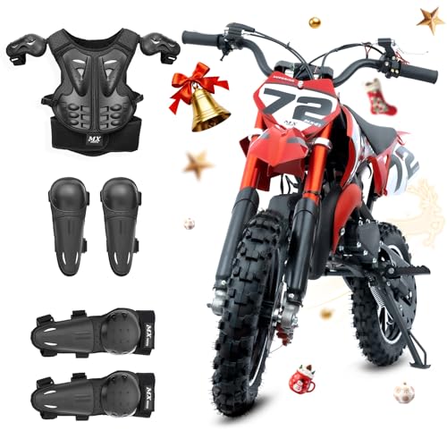 Kids Gas Powered Dirt Bike, 49CC 2-Stroke Gas Kids...