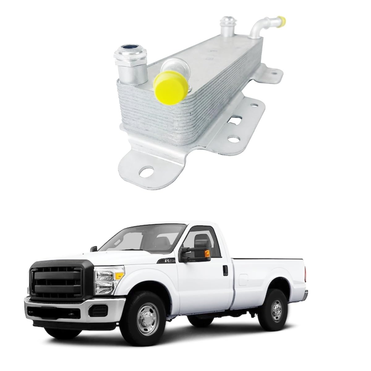 Chłodnica oleju samochodowego Pasuje do Ford F250 F350 F-450 Super Duty BC3Z-7A095-C Zespół chłodnicy oleju przekładniowego Płyta chłodząca