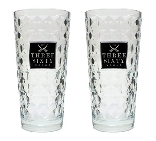 Three Sixty Vodka Longdrinkglas - 2 Stück, 0.3 liters