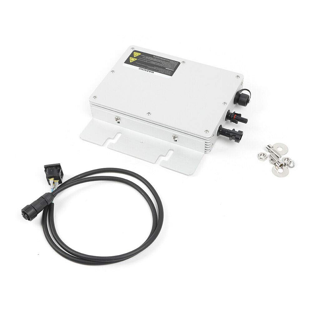 Micro Onduleur Solaire Sans Fil MPPT 300 W - Pure Sine Wave IP65 - Entrée/sortie De La Sécurité électrique, Empilage Multiple Parallèle - 8